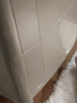 GOLD - Wooden bedside table with drawers by CASA +39 - view 3